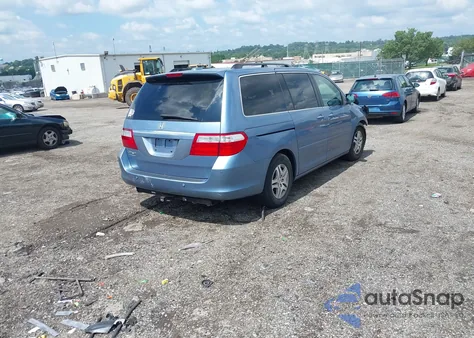 2006 Honda Odyssey Touring из США, поврежденный, VIN 5FNRL38876B035493
